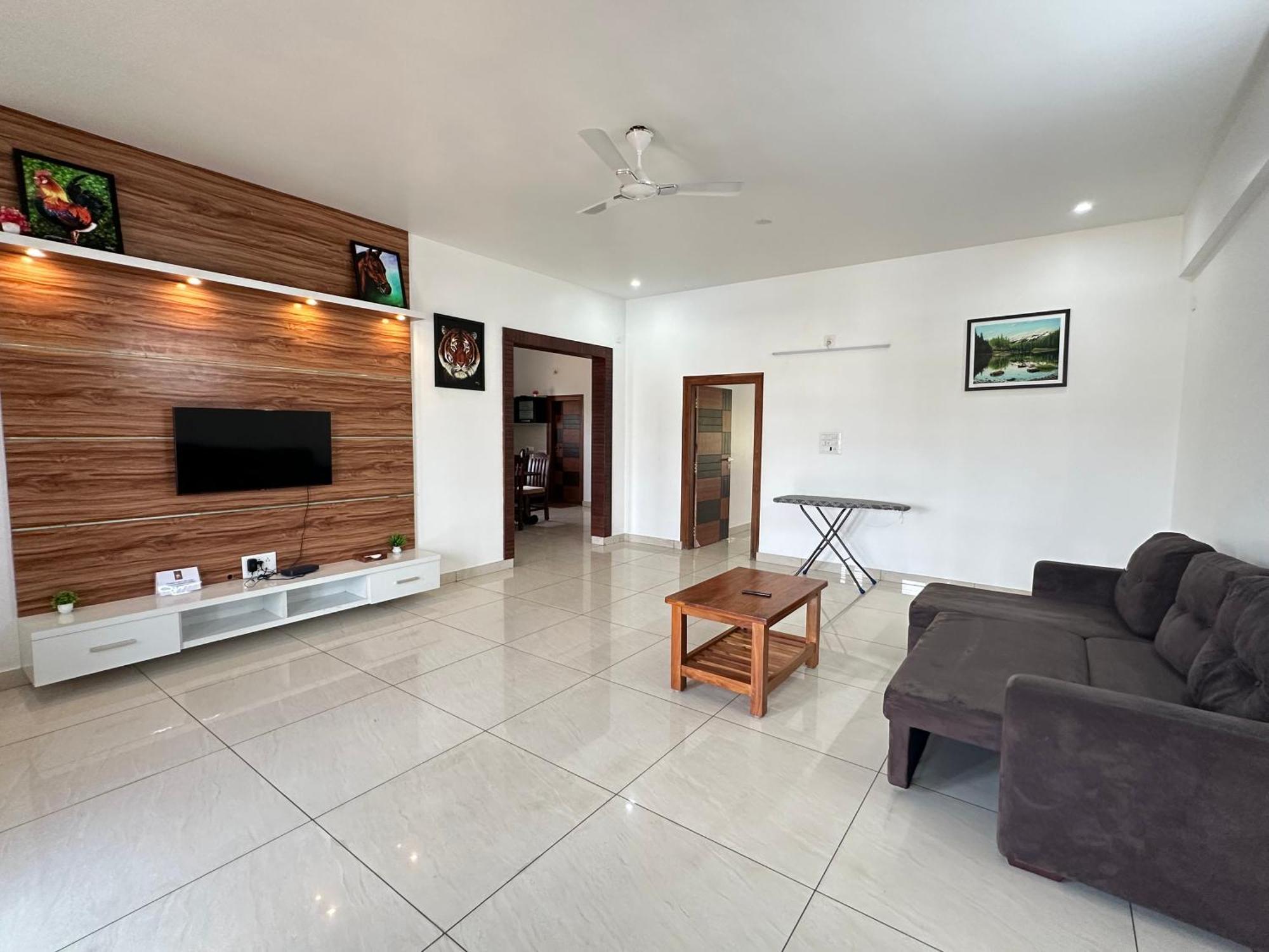 Ss Luxury Comforts A 2Bhk Service Apartment Chikmagalūr Eksteriør bilde